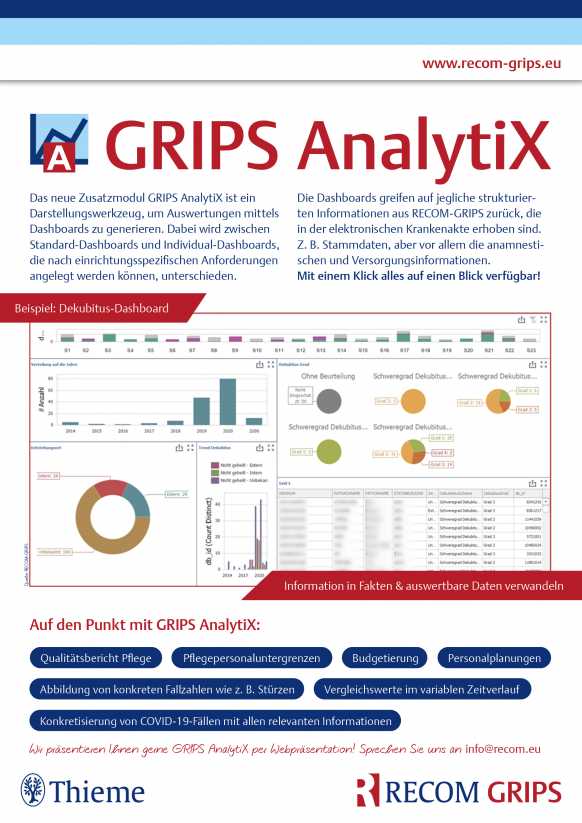Individuelle Datenauswertung mit GRIPS AnalytiX
